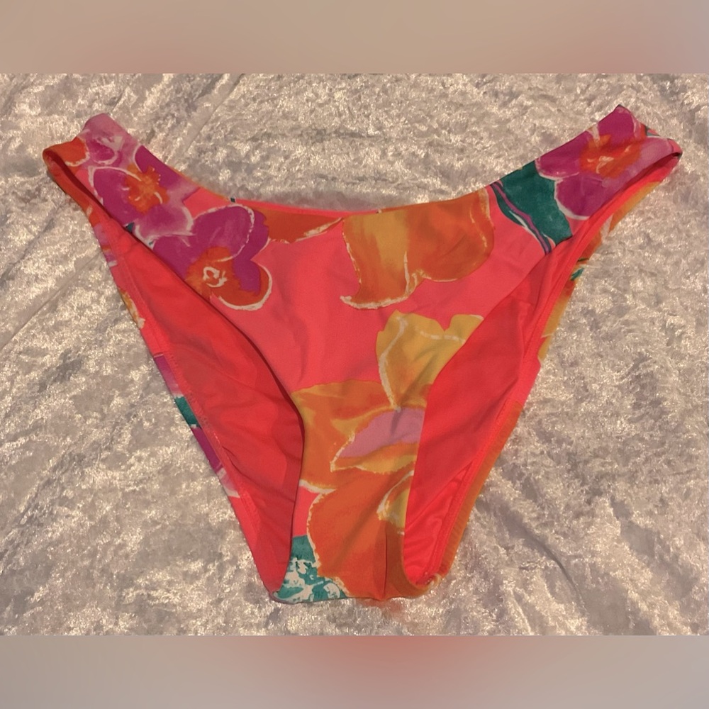 La Blanca floral bikini bottom size US 12